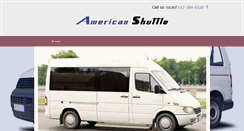 Desktop Screenshot of americanshuttlecompany.net